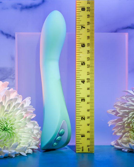 Come with Me G-Spot Vibrator with Come Hither Motion - Teal