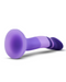 Purple Rain Silicone Suction Cup 7.5 Inch Dildo