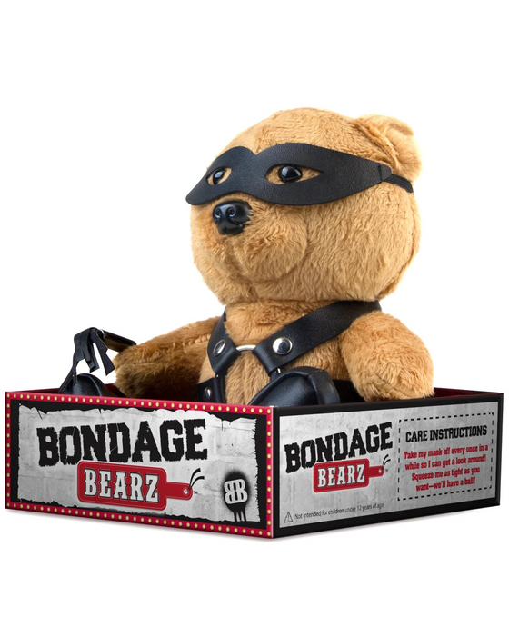 Bondage Bearz Freddie Flogger Teddy Bear Plushie