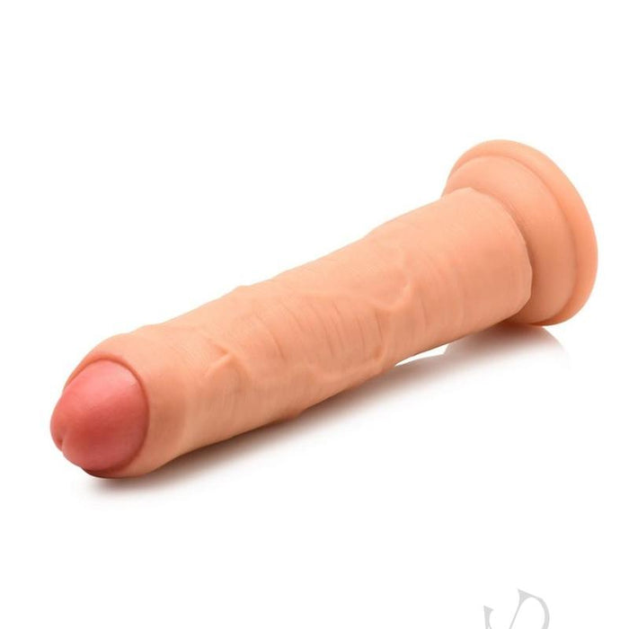 Thinz Uncut 7 Inch Dildo with Suction Cup - Vanilla