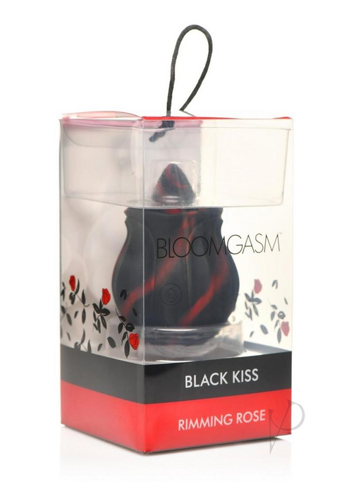 Black Kiss Rimming Rose Tongue Vibrator