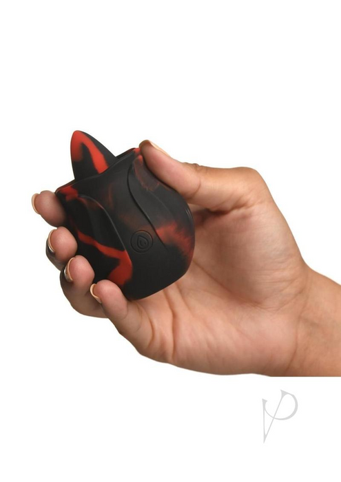Black Kiss Rimming Rose Tongue Vibrator