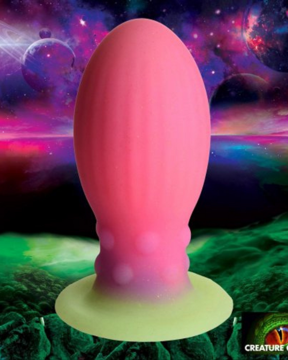 Xeno Egg Glow In The Dark Extra Large Silicone Egg