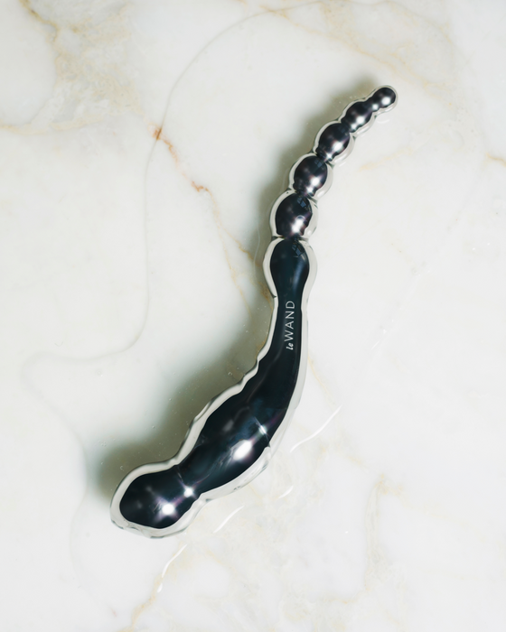 Swerve Double Ended Stainless Steel Dildo & Anal Beads
