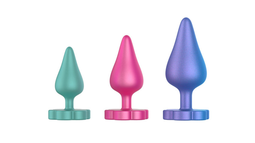 Romp Luster Set of 3 Graduated Butt Plugs