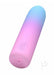 The Play With Me Berry Burst Soft Flexible Bullet Vibrator is a small, body-safe silicone bullet with a gradient blue-to-pink design and a power symbol on the base, ideal for external stimulation.