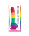 Colours Pride Edition Rainbow Silicone 8 Inch Dildo
