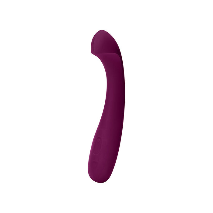 Dame Arc Silicone Waterproof G-Spot Vibrator - Ice Blue