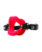 Sex and Mischief Silicone Lip Shaped Mouth Gag - Red
