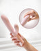 Fraya Thrusting Shaft Powerful Rabbit Vibrator - Pale Pink