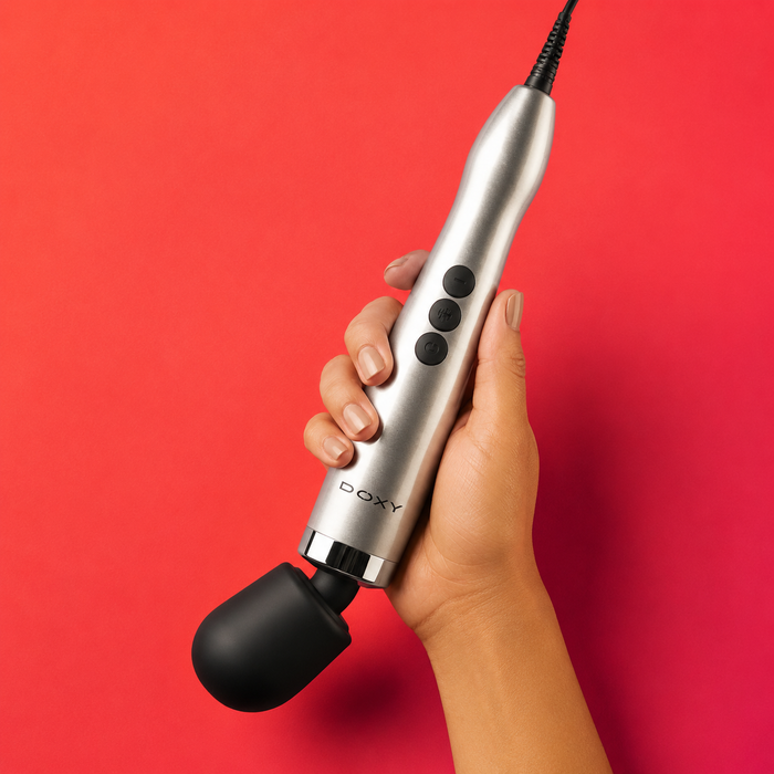 Doxy Die Cast Max Ultra Powerful Plug-In Wand Vibrator
