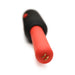 A close-up of the Spark Rod Electro Stimulation Zapping Wand in red and black, featuring two exposed metal prongs at the tip, isolated on a white background.