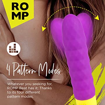 Romp Beat Rechargeable Silicone Insertable Vibrator