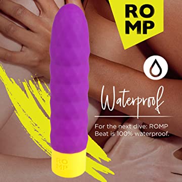 Romp Beat Rechargeable Silicone Insertable Vibrator
