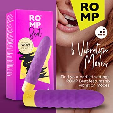 Romp Beat Rechargeable Silicone Insertable Vibrator