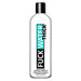 The 16oz Fuck Water Thick Cushioning Water Based Lubricant features a clear bottle with black cap and black, white, and teal labeling. This ultra-thick, pH-balanced, body-safe formula is designed for comfort and versatility.