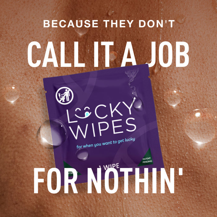 Sweetums Lucky Wipes Flavored Intimate Wipes - Various Flavors 10 pack