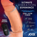 The Jock Vibrating Penis Sleeve and Support with Remote - Caramel features premium silicone, 3 speeds, 7 patterns, USB rechargeability, is phthalate/latex free, and includes both control buttons and a remote—an ideal couples sex toy.
