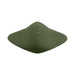 The Gender X Pleasure Pad Rechargeable Grinding Pad & Stroker is a green, smooth silicone insert with a wave-like, contoured design and "GENDER X" embossed on the upper right side.