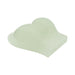 The Glow-in-the-Dark Peek-A-Booty Masturbator is a light green, contoured foam cushion with two rounded, elevated sections for ergonomic support and a lifelike experience.