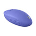 The We-Vibe Temp Lay On Vibrator with Hot and Cold Functions is a purple, oval-shaped toy featuring three raised buttons and a small metallic accent, shown on a white background.