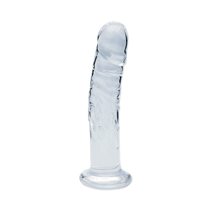 Seraphic Rapture Textured Glass Dildo