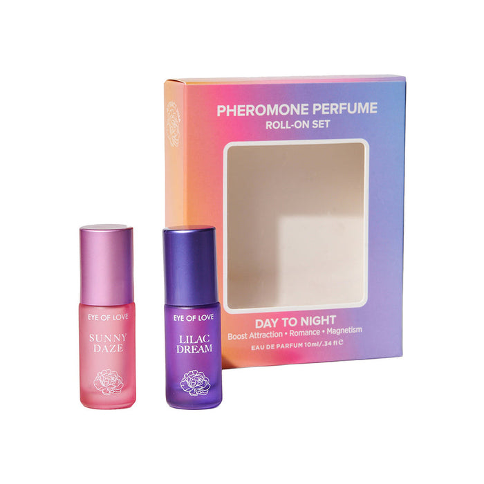 Bloom Day to Night Pheromone Roll-On Set for Her