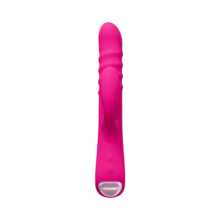 Lovense Velvo App-Controlled Rolling Bead G-Spot & Clitoral Rabbit Vibrator
