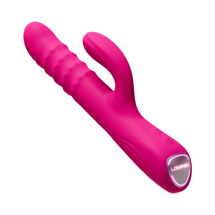 Lovense Velvo App-Controlled Rolling Bead G-Spot & Clitoral Rabbit Vibrator