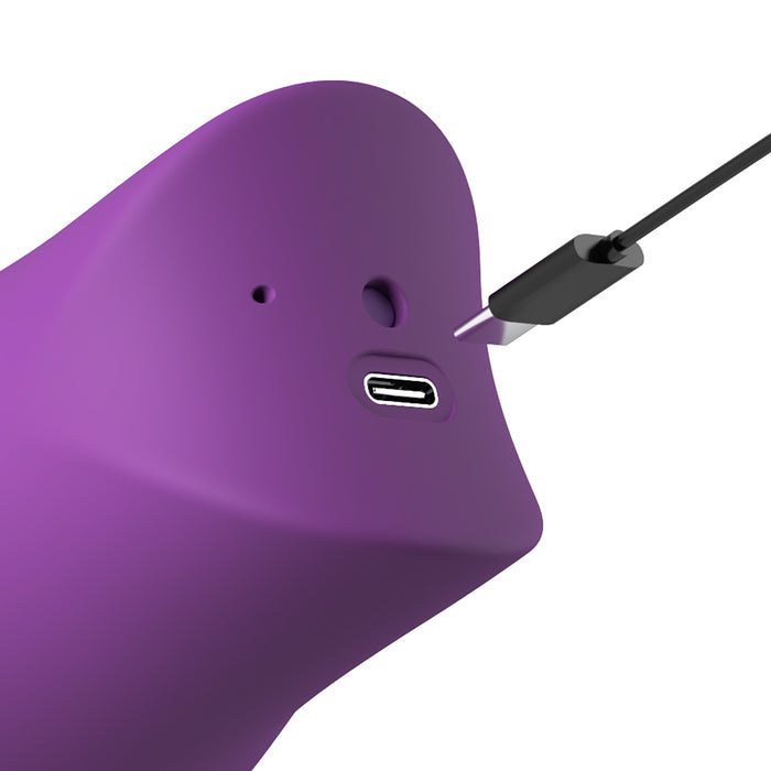 Fantasy For Her Lush Kiss Plush Licking Sucking Tongue Vibrator