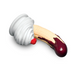 The Chocolate Dipped Banana Split Silicone Dildo with Suction Cup is a body-safe silicone toy shaped like a peeled banana, topped with whipped cream and a cherry, and dipped in chocolate sauce for a playful ice cream sundae look.