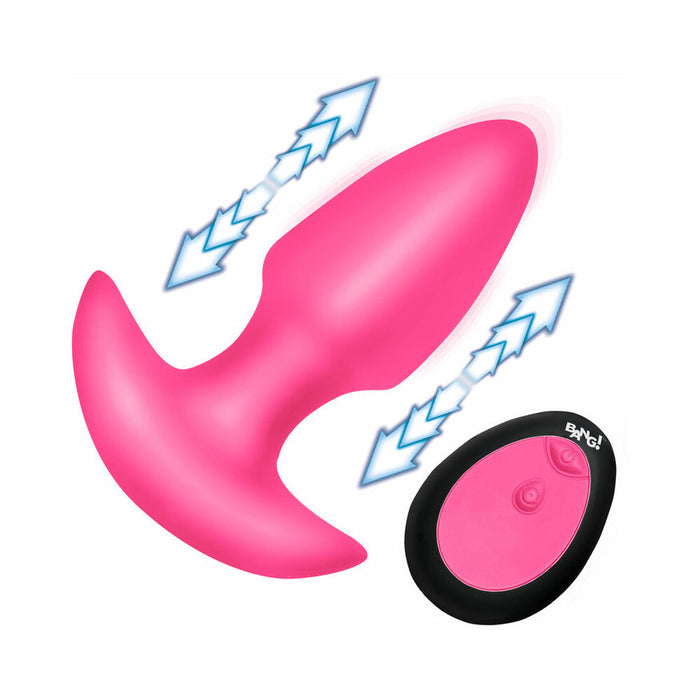 Bang Thrusting  Silicone Butt Plug with Remote Control