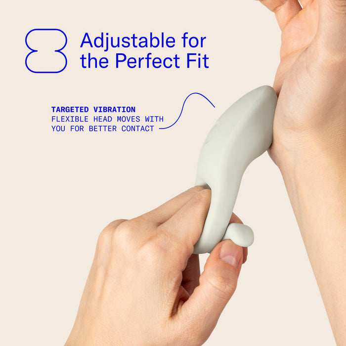 Dame Hug Adjustable Vibrating Cock Ring for Couples