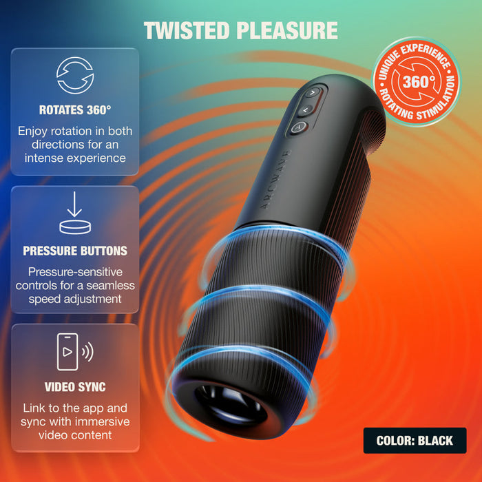 Arcwave Orbit Pressure Sensitive Rotating Stroker