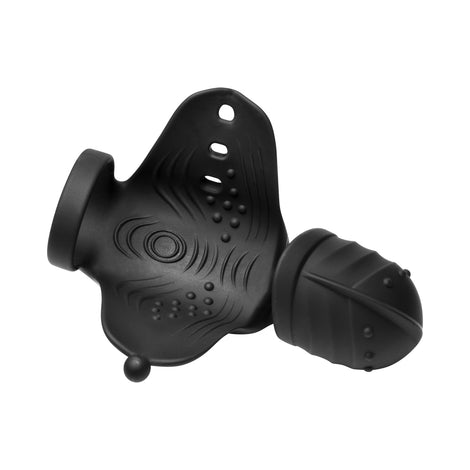Helmet Humper Gyrating & Vibrating Silicone Masturbator