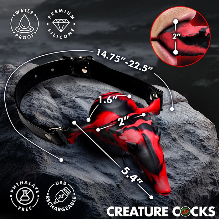 Creature Cocks Demon's Tongue Wearable Oral Sex Enhancer