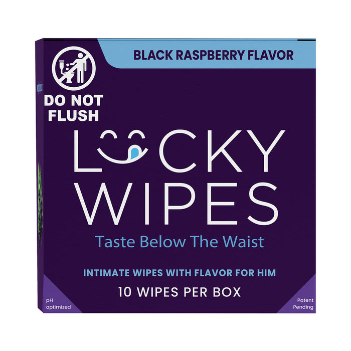Sweetums Lucky Wipes Flavored Intimate Wipes - Various Flavors 10 pack