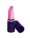 Retro Discreet Powerful Lipstick Vibrator - Purple