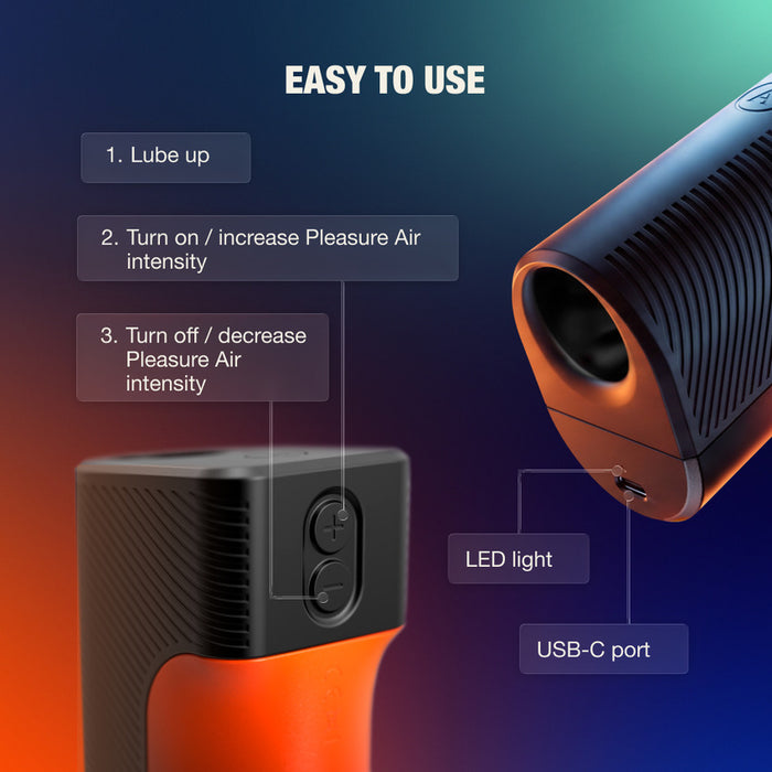 Arcwave Air Compact Waterproof Pleasure Air Penis Masturbator