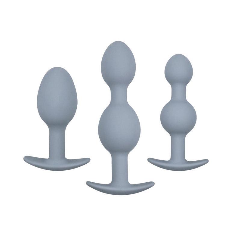 Adam & Eve Vibra Ball Weighted Butt Plug Trio & Anal Trainers Pleasure BTB Shop Adam & Eve Vibra Ball Weighted Butt Plug Trio & Anal Trainers Pleasure BTB Shop