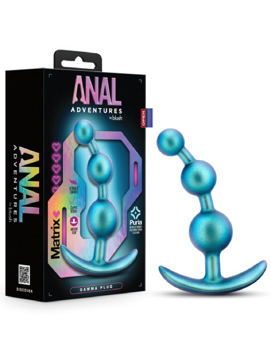 Anal Adventures Matrix Gamma Plug Neptune product box 