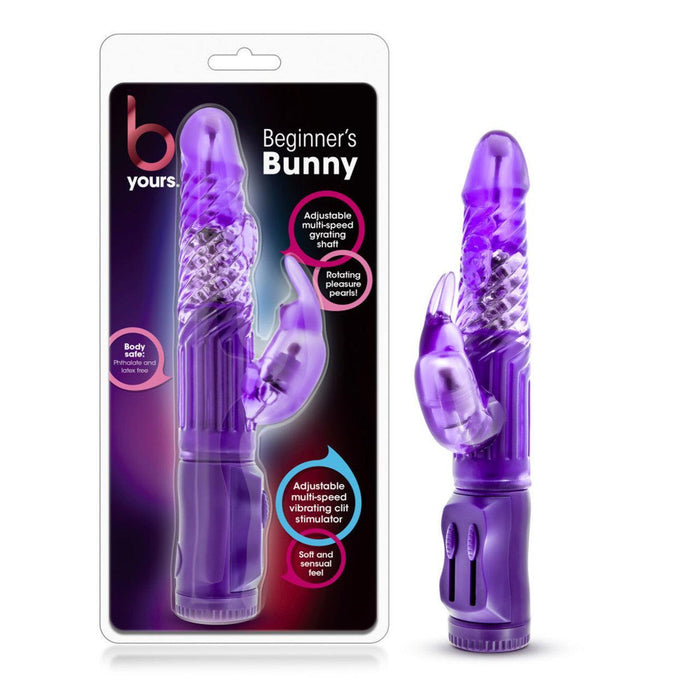 B Yours Beginner Bunny Classic Rabbit Vibrator - Betty's Toy Box BTB Shop B Yours Beginner Bunny Classic Rabbit Vibrator - Betty's Toy Box BTB Shop