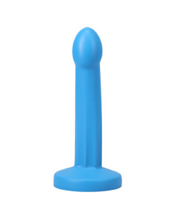Pop 7 Inch Silicone Squirting Dildo - Blue