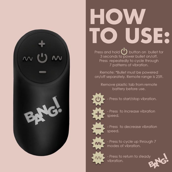 Bang! Remote Control Cock Ring for Couples & Better Control BTB Shop Bang! Remote Control Cock Ring for Couples & Better Control BTB Shop