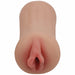 A close-up of the Bettie Blowkiss Pinup Fantasy Pocket Pussy, a toy inspired by vintage glamour with a lifelike sleeve for a unique and nostalgic experience.