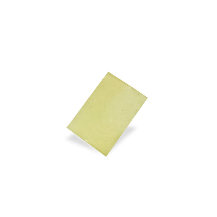 A single oral sex strip from the Bijoux Indiscrets Slow Sex Oral Sex Strips 7-Pack is shown on a white background, evoking the strips known for their cooling, intimacy-enhancing effects.