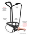 Body Dock Suction Cup Strap-On Suspenders (for Large Dildos)
