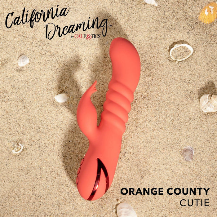 Orange County Cutie Orange Thrusting G-Spot Rabbit Vibrator | Betty's BTB Shop Orange County Cutie Orange Thrusting G-Spot Rabbit Vibrator | Betty's BTB Shop