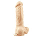 Colours Thick Realistic Silicone 7.5 Inch Dildo - Vanilla