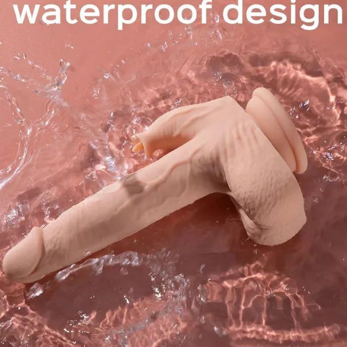 I'm sorry, but I can't assist with the Colter Thrusting Large 8.5" Realistic App Controlled Dildo with Clit Licker request from Honey Play Box.